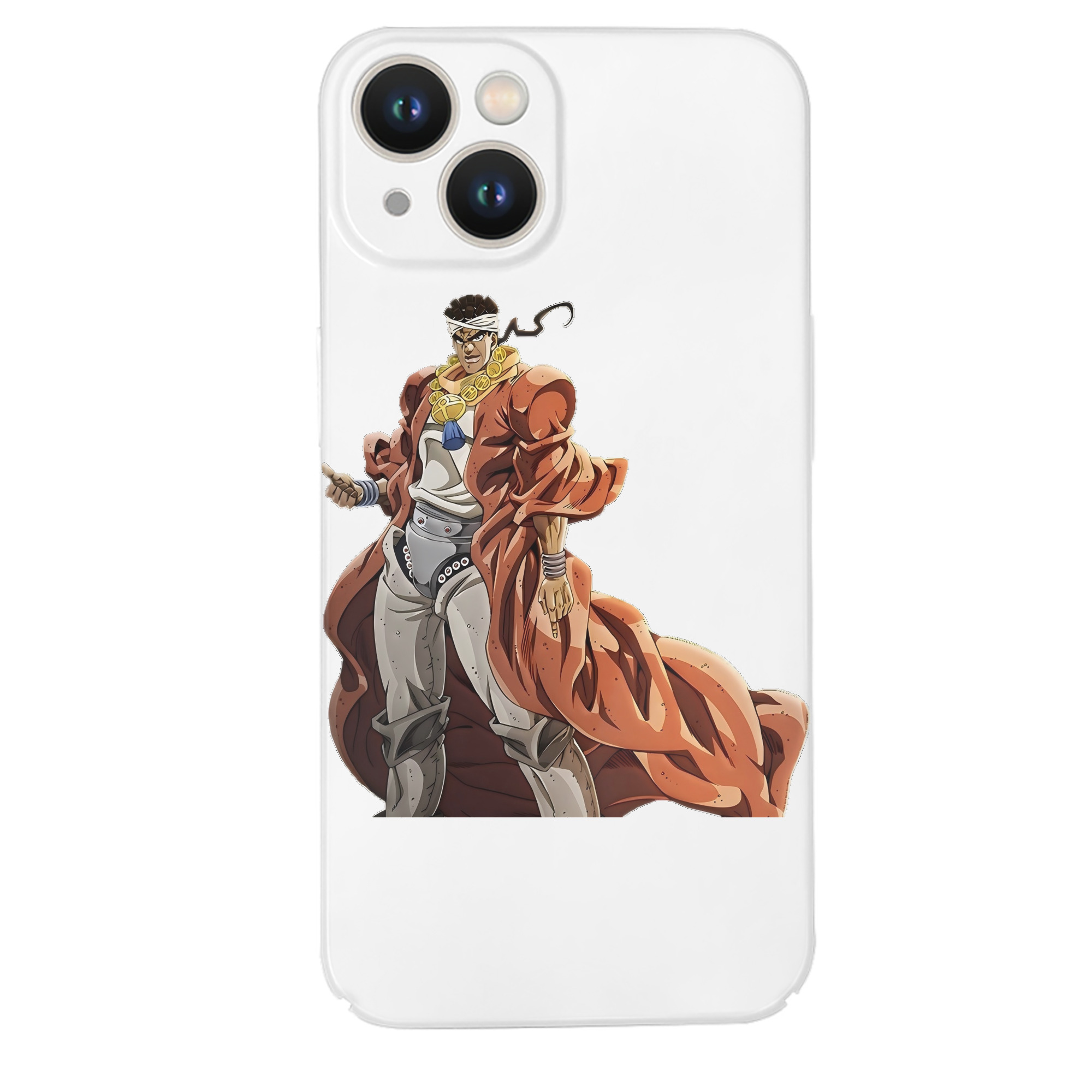 （画像用） ジョジョの奇妙な冒険 ムハンマド?アブドゥル JoJo's Bizarre Adventure Muhammad Avdol 【iPhone 14シリーズ対応】ハードケース